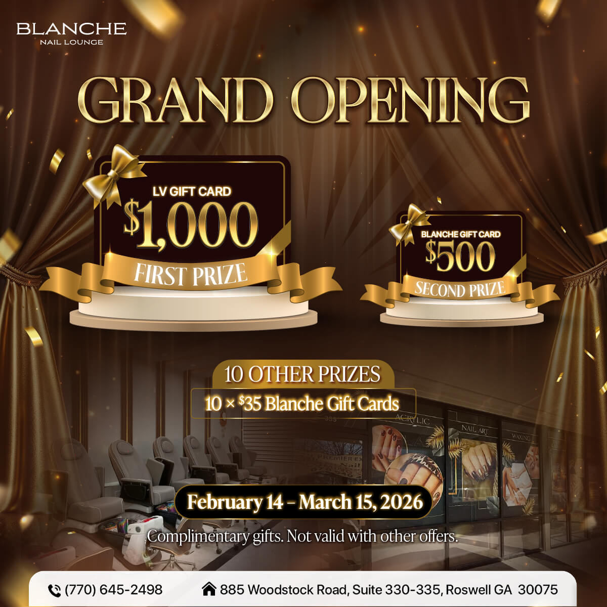 ✨ Blanche Nail Lounge - Promotion ✨
