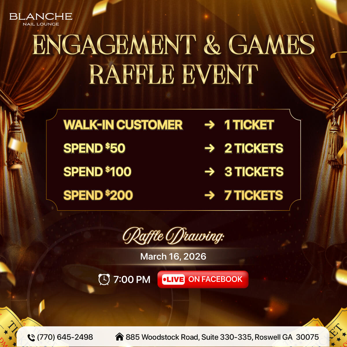 ✨ Blanche Nail Lounge - Promotion ✨