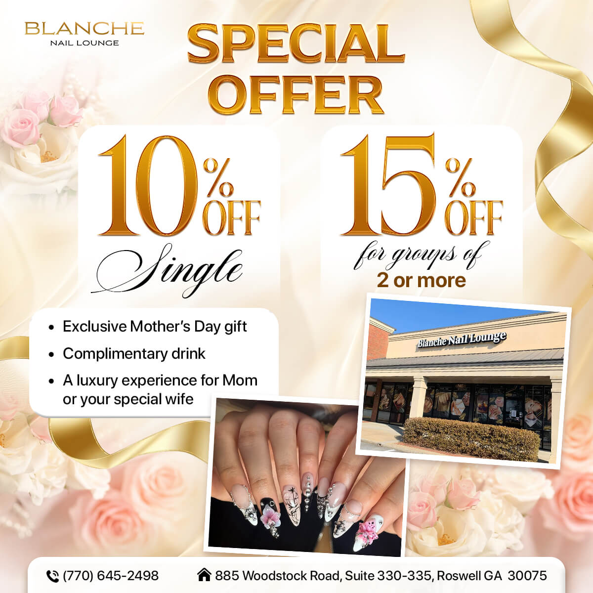 ✨ Blanche Nail Lounge - Promotion ✨